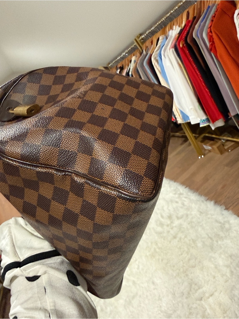 Louis Vuitton Damier Ebene Speedy 35 - Picture 8 of 10